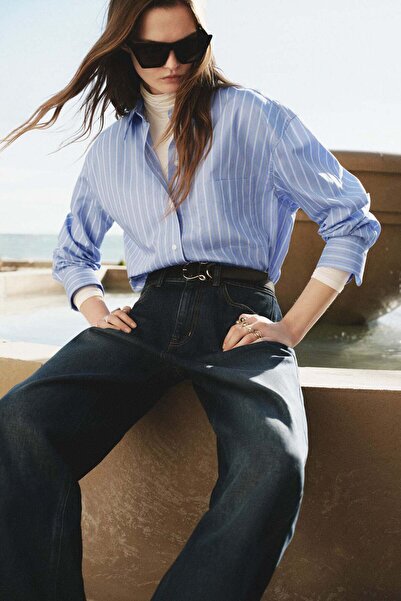 H&M Oversized poplin shirt