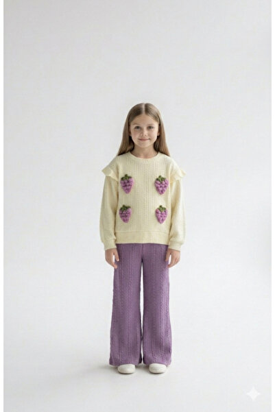 Stilera Girl's Fruit Figured 2-Piece Top and Bottom Set 5-8 Years Old