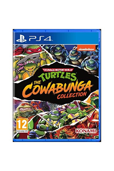 KONAMI Teenage Mutant Ninja Turtles Cowabunga Collection game for PlayStation 4