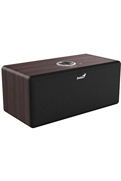 GENIUS Ηχείο SP-HF505BT, Bluetooth 5.3, 20W, Υποδοχή 3.5mm (Καφέ/Μαύρο)
