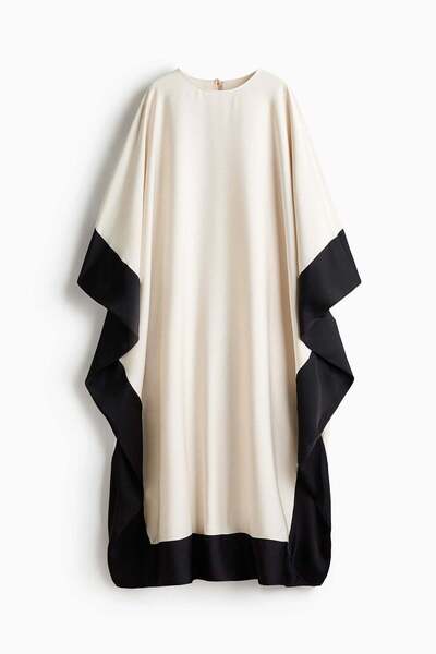H&M Satin kaftan dress