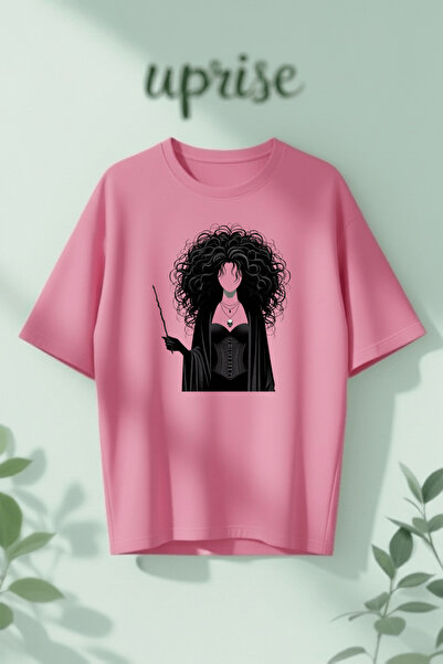 Vordevia Printed Cotton Oversize T-Shirt