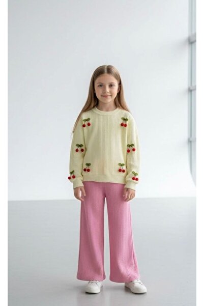 Stilera Girl's Fruit Figured 2-Piece Top and Bottom Set 5-8 Years Old