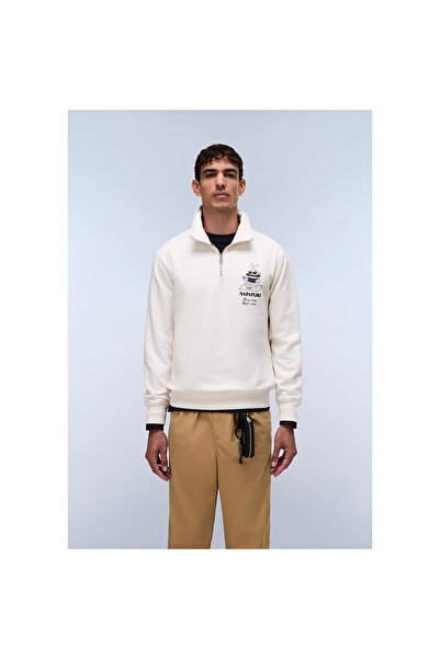 Napapijri B-Sol Yarım Fermuarlı Erkek Sweatshirt