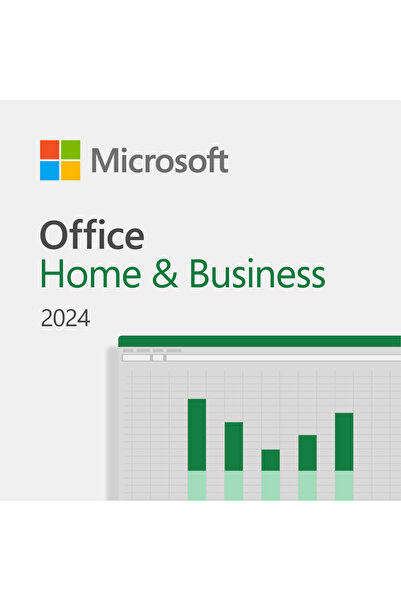 MICROSOFT Office Suite Office Home & Business 2024 EN 1 User Lifetime Retail ...