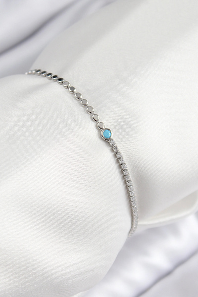 online kapsulavm avm alışveriş Brass Zircon Stone Bead Model Crushed Chain Si...