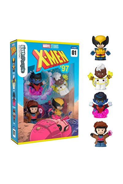 Little People Koleksiyoncusu Marvel X-Men: Sayı 1 Özel Baskı Seti JFW75
