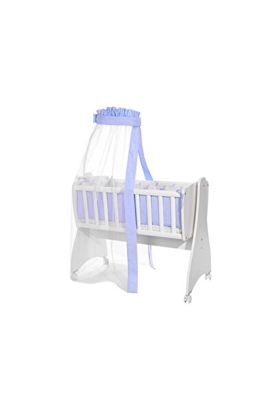 LORELLİ Σετ κλινοσκεπασμάτων για κούνια 7 τεμαχίων Blue Moon & Stars για τα π...