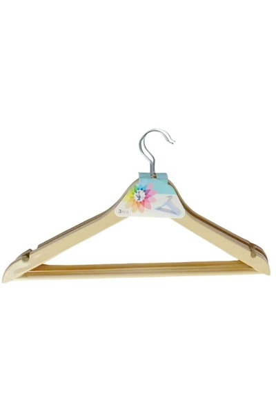OEM Set of PVC Hangers with Metal Hook, 3 Pieces