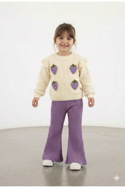 Stilera Girl's Fruit Figured 2-Piece Top and Bottom Set 1-5 Years Old