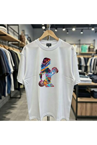 playwear Tricou Rainbow Halter Shadow Girl, imprimat, 100% bumbac, supradimen...