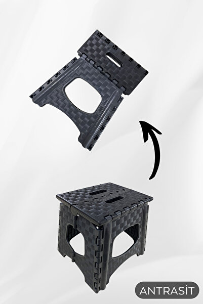 ViZKA Açılır Kapanır Plastik Tabure , Balıkçı Taburesi , Kamp Taburesi / ANTR...