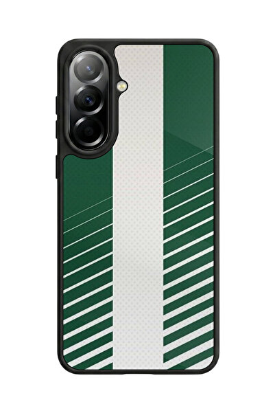 Aksel Kılıf Samsung Galaxy A37 Compatible Printed Case, Matte Black, Soft Sil...