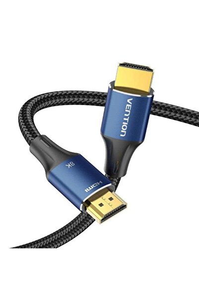 Vention Καλώδιο HDMI σε HDMI 1,5 μ. 8K@60Hz/4K@120Hz Επιχρυσωμένο πλεγμένο Βα...