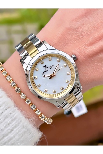 Daniel Klein Yeni Sezon Paslanmaz Çelik Kordon Kadın Kol Saati Su Geçirmez Ga...
