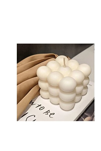 GENERIC4 White Cube Soy Wax Candle