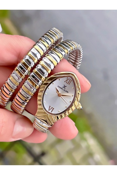 Daniel Klein Yılan Saat Model Kadın Kol Saati Çelik Kordon 3 atm Su Geçirmez ...