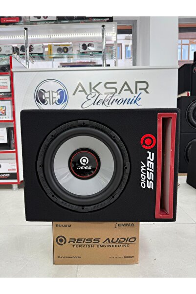 Mehter Reis Rs-UX12 L Port Kabinli 1000Wat 250W Rms 30 Cm Subwoofer Bas