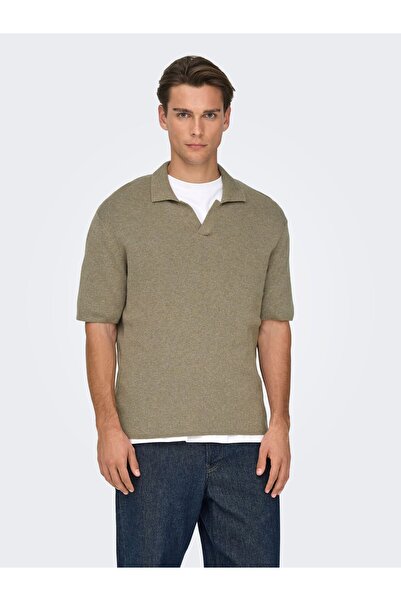 Only & Sons Gestrickter Rollkragen ONSTRAVIS Gestricktes Poloshirt