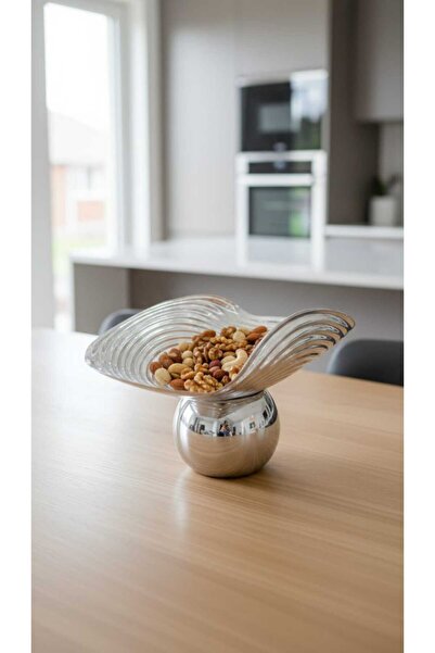 Generic A modern and luxurious hospitality holder for nuts and sweets – an el...