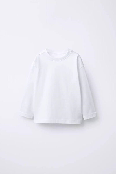 Mother Choise Unisex Basic Off-White Long Sleeve T-Shirt