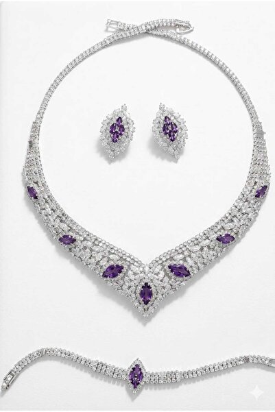 Treasures طقم مجوهرات نسائي