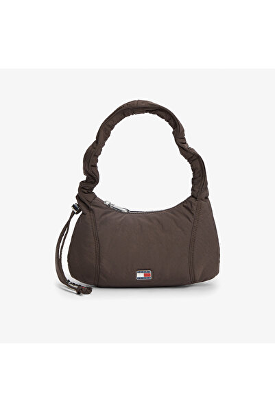 Tommy Hilfiger Casual Kadın Kahverengi Omuz Çantası