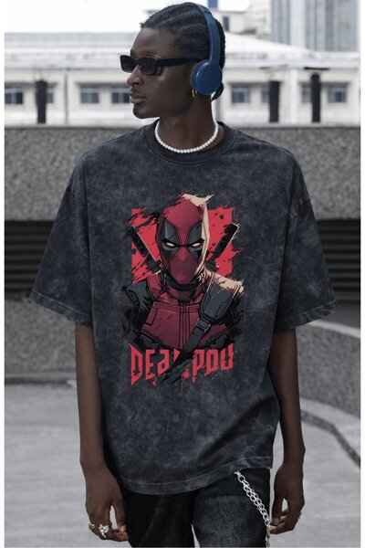 SEVBANO Dizajn Deadpool filmskog heroja, unisex majica sa štampanim motivom, ...
