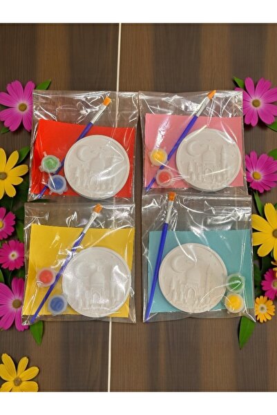 magnocandles İslami Cami Temalı 5 Adet Taş Boyama Seti Aile, çocuk, Yetişkin ...