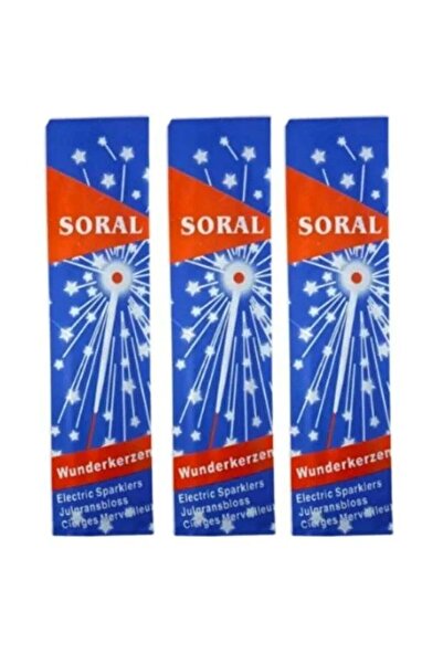 Soral سورال سباركلينج نايت ستارز (30 عودًا، 3 أكياس تحتوي كل منها على 10 عود)