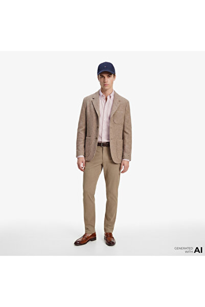 Tommy Hilfiger Erkek Bej Pantolon