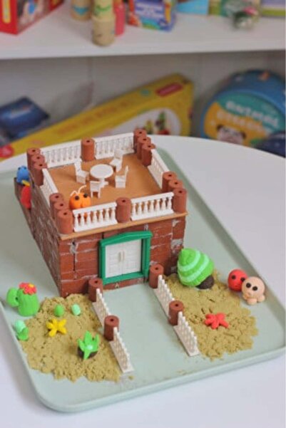 Kids skills Build Your Home with Natural Blocks - 580 Pieces