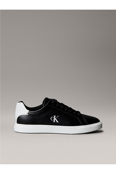 Calvin Klein Brooke - Leather Signature Logo Sneakers