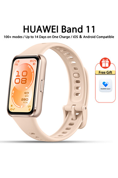Huawei ساعة ذكية من طراز Band 11، هيكل من سبائك الألومنيوم، عمر بطارية يصل إل...