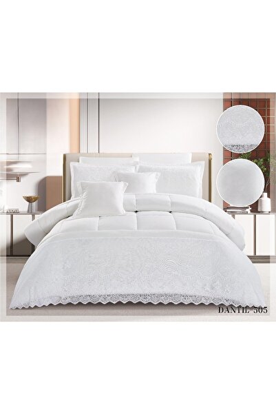 ROSHAN Luxurious royal Lace double bedsheet with an elegant design, made of m...