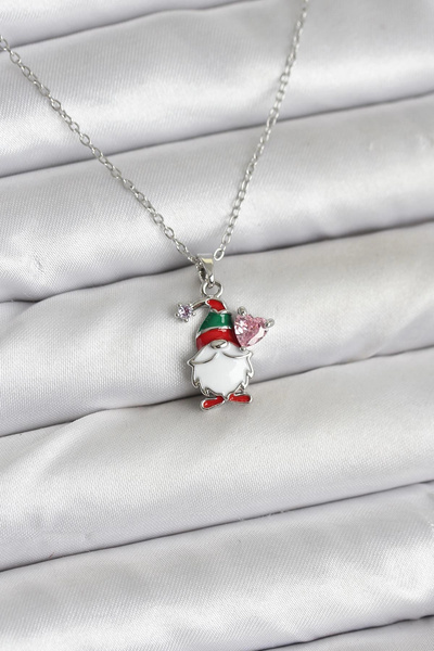 online kapsulavm avm alışveriş 316L Steel Chain Silver Color Christmas Theme ...