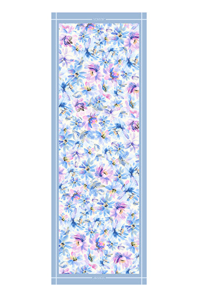 Arancia Șal albastru 70X200 Pure Touch