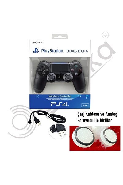 Doreka DualShock 4 V2 Titreşimli Kol ve 2 Adet Analog Koruyucu