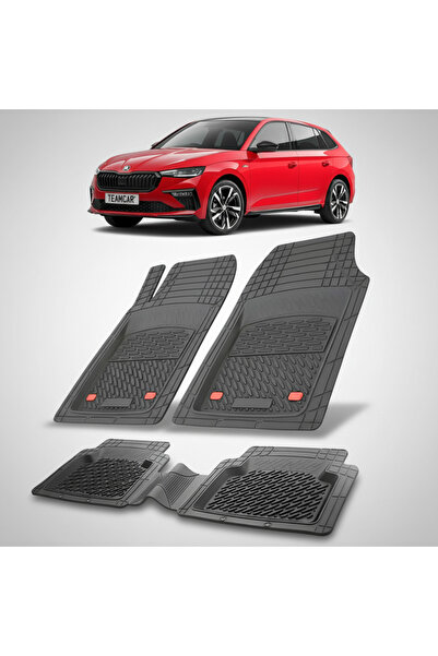 TEAMCAR Πατάκια δαπέδου Skoda Scala I Συμβατά Hatchback Facelift 2024-σήμερα ...