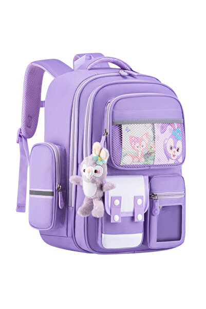 VisionHub Rucsac școlar, ergonomic pentru copii, foarte ușor, compartimente m...