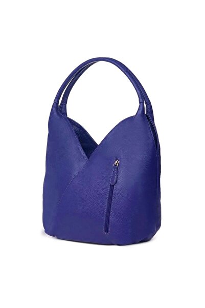 myOwn Lorena Blue Leather Bag