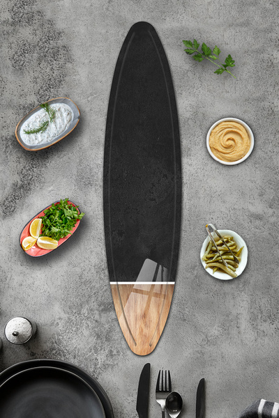 Decorita Cam Pide - Cheese - Presentation Plate |   Noxwood |   75cm X 17.5cm