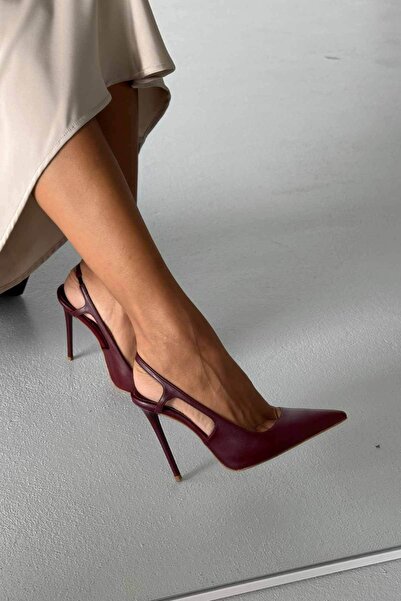 AYAKKABI PRENSİ Kindra Bordo Mat