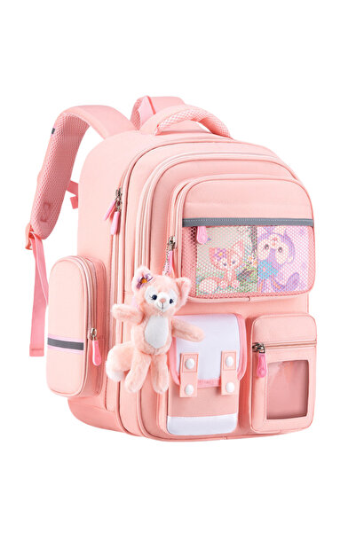 VisionHub Geantă școlar, ergonomic pentru copii - foarte ușor, compartimente ...