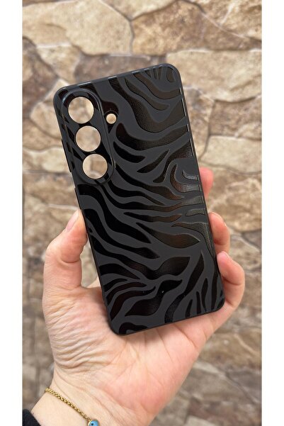 Vip Case Samsung Galaxy S26 Compatible Zebra Patterned Silicone Shock-Absorbi...