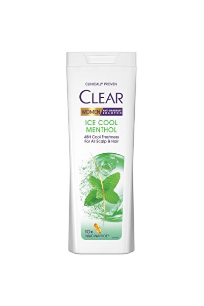 Clear Set 2 x Sampon Women Ice Cool Mentol, 360 ml