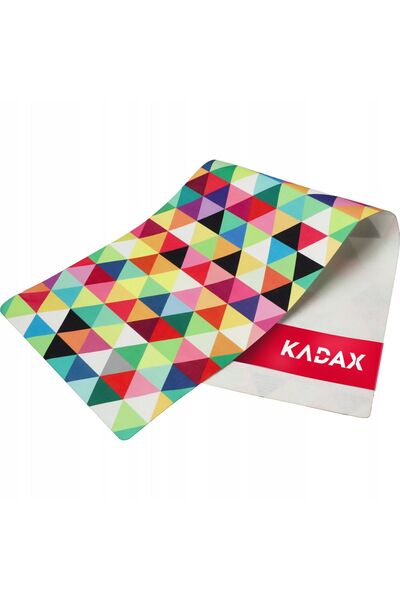 KADAX Napron decorativ din fetru, cu imprimeu, 95x33cm