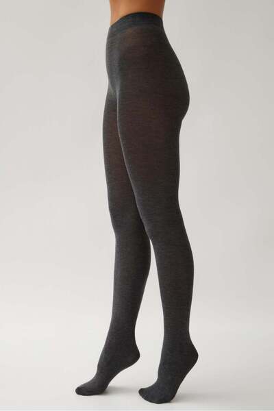 Katia&Bony Chiloți de damă din bumbac uni Antracit