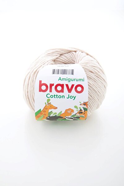 Bravo Cotton Joy - Bež 37 Amigurumi Pređa za pletenje 50gr 165m