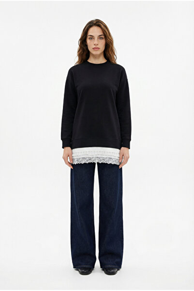 ALLDAY Черна туника с гарнитура